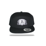 UFlex Fashion 6 Snapback Cap (Black)